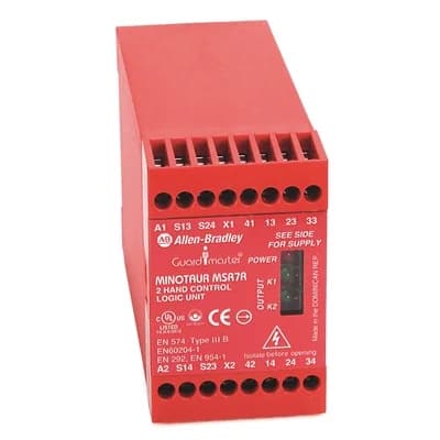 ROCKWELL AUTOMATION RELAIS SECU. 24V CDE BIMANU. S:2NO
