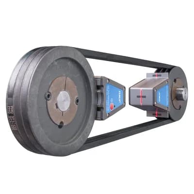 SKF Alignement de courroie, au cœur des gorges, laser rouge