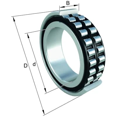 FAG Roulement à rouleaux cylind.s