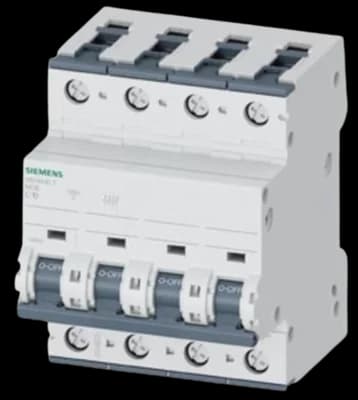 SIEMENS DISJONCTEUR 4P 25A COURBE C