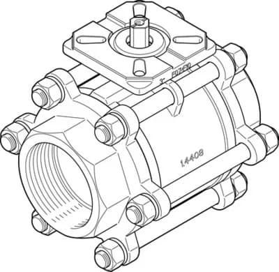 FESTO Robinet à boisseau sphérique