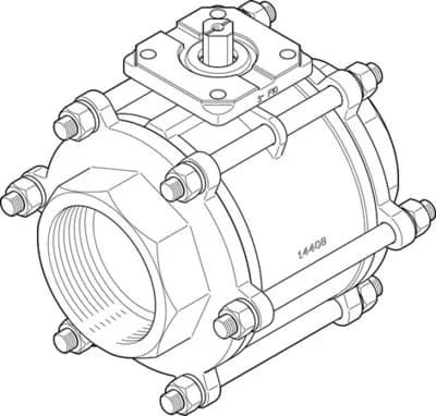 FESTO Robinet à boisseau sphérique