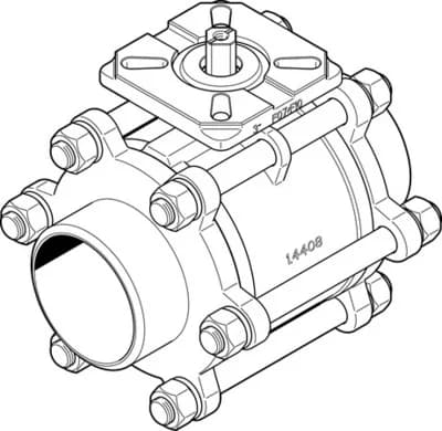 FESTO Robinet à boisseau sphérique