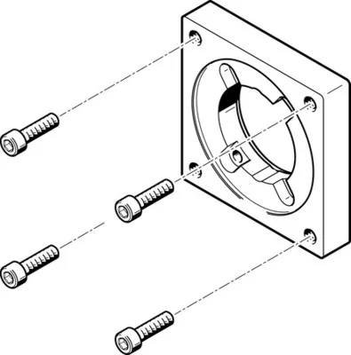 FESTO Bride de moteur