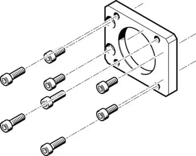 FESTO Bride de moteur