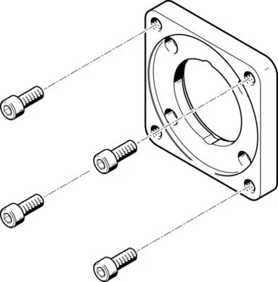 FESTO Bride de moteur