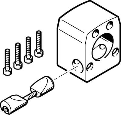FESTO Carter d'accouplement