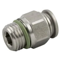 AIGNEP RACCORD DROIT MALE, CYL. 6-1/8