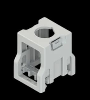 PIZZATO ELETTRICA ADAPTATEUR POUR GLISSIÈRE