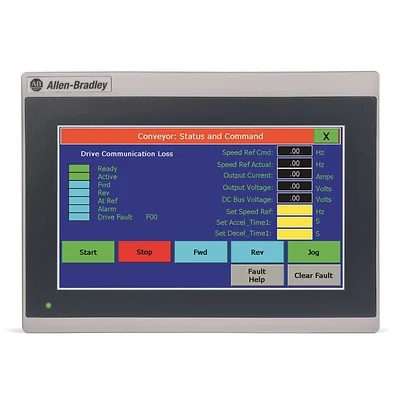 ROCKWELL AUTOMATION PANELVIEW 800 TACTILE COULEUR 7"