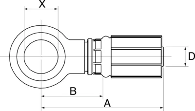 GATES HYDRAULIQUE EMB. BANJO BSP 3/4