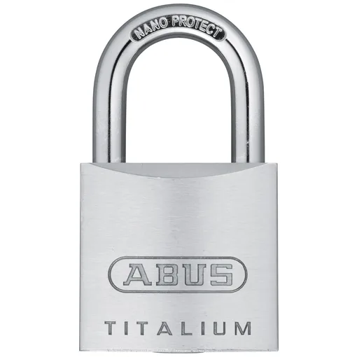 Cadenas à clé aluminium série 64 TITALIUM 35 mm