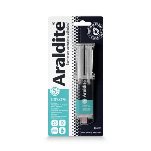 Araldite Crystal EPOXY Glue 24 ml