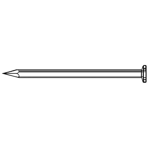 Flachkopfnagel blank 25 X 1,5 mm Karton 5 kg