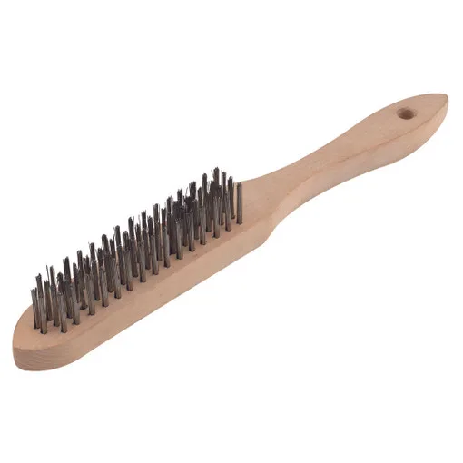 4-row steel wire brush