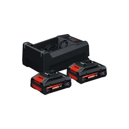 Pack baterías Expert 18 V 4 Ah + cargador GAL 12 V/18 V-80