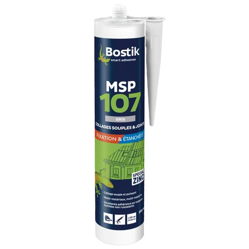 MS-Polymer Klebdichtstoff MSP 107 schwarz 290 ml