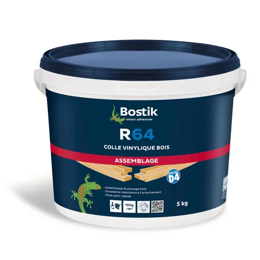 Cola para madera R64 biberón 750 g