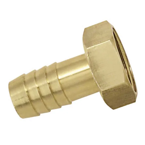 Brass pump tail female 26x34 hose 19