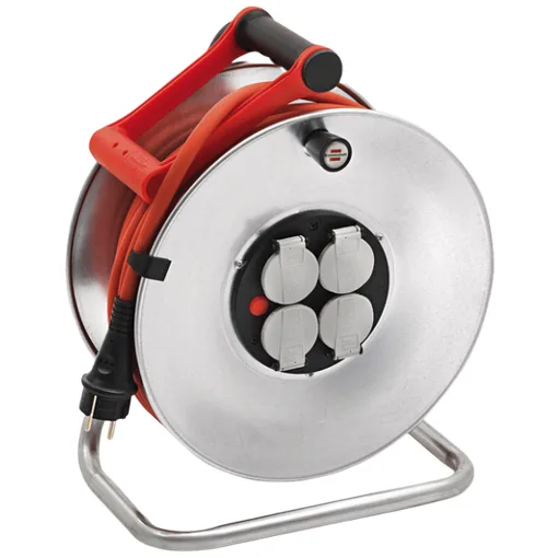 Silver-XL Professional Cable Reel 40 m H07RN-F 3G2.5