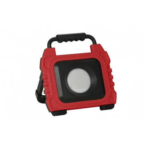 Tragbarer 60W LED-Baustrahler Hybrid mit Akku- oder Netzbetrieb - 3 m