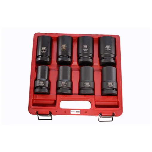Douille a chocs 1'' longue intensive (coffret de 8)