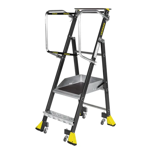 STEPPER 2-tread shelving platform