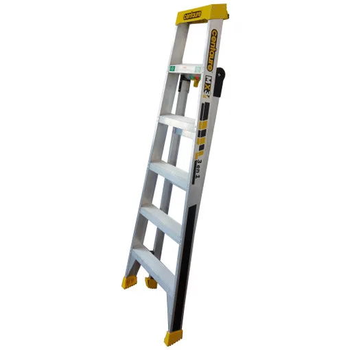 3-in-1 aluminium multi-position stepladder