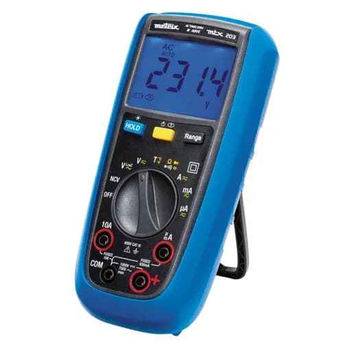 MTX 203 digital multimeter