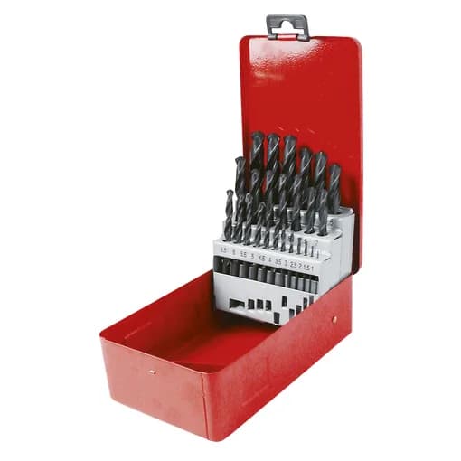 Broca HSS laminada estándar (estuche de 25)
