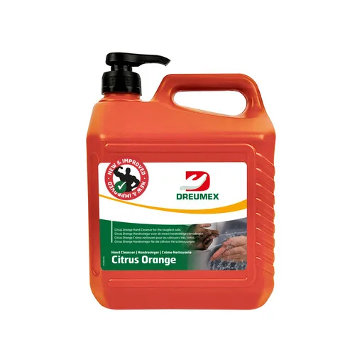 Citrus orange bead soap 3.78 L + pump