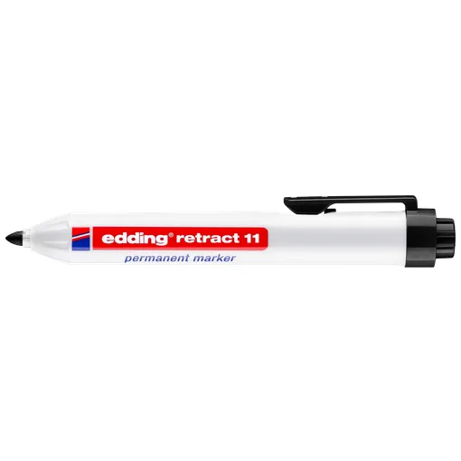 Pennarello permanente E-retract 11 blu