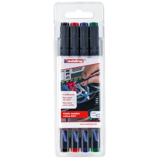 Marcador de cables 8407 (set de 4 surtidos)