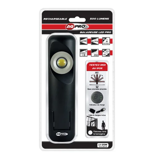 Aqpro Akku-Handleuchte 500 Lumen