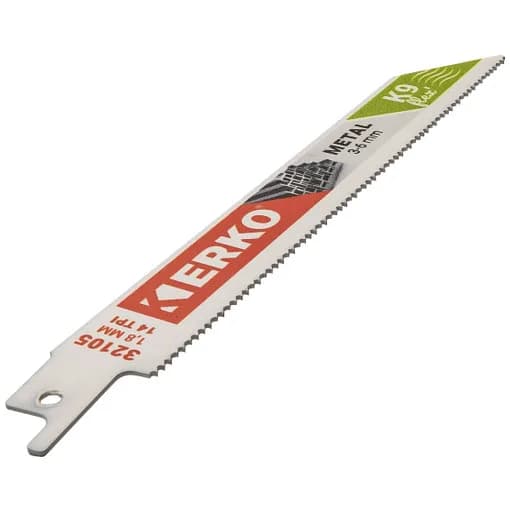 BIMETAL reciprocating saw blade metal K9 228x19x0,9 18TPI (X5)