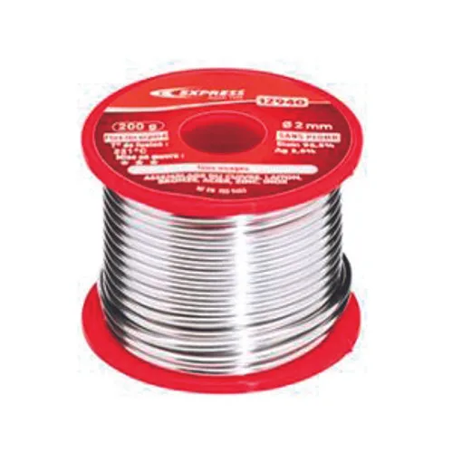 Zinnlot für allgemeine Montagearbeiten - 200 g - Spule Ø 2 mm