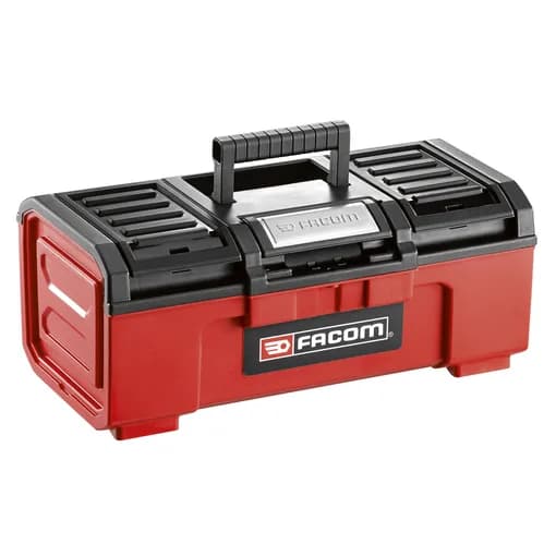 24'' plastic tool box with automatic locking system