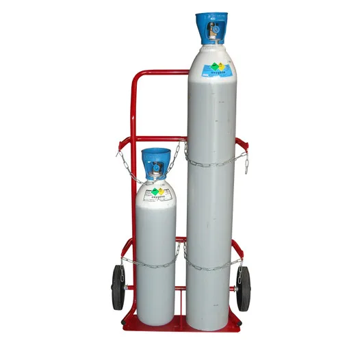 Sackkarre für 1 Gasflasche 200 kg - Gummiräder