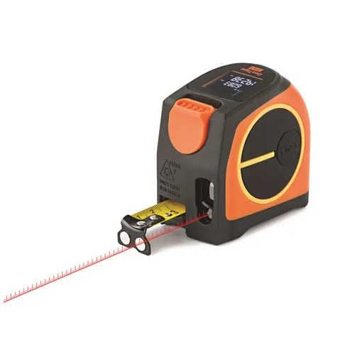Dalmierz laserowy z wbudowaną taśmą 5 m GEOTAPE 2IN1