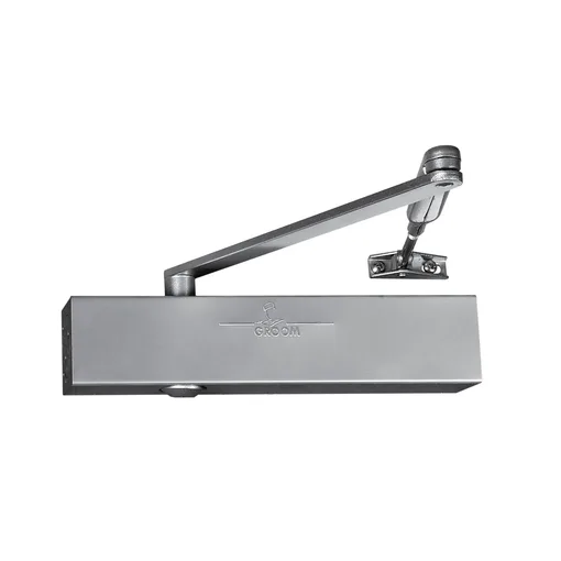 Kompletter einstellbarer Standard-Türschließer GR300-2/6 silber