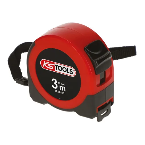 Racing tri-material tape measure 3 m x 16 mm
