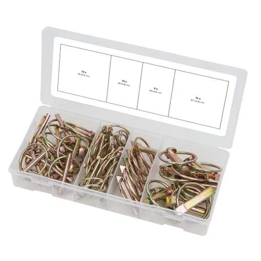 Hairpin clips (assortment of 50 pcs)
