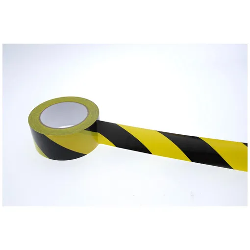 DANGER hazard marking tape red/white 50 mm x 66 m