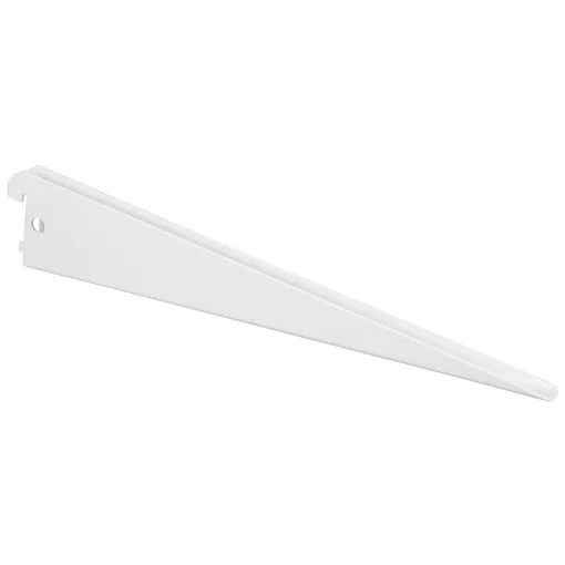 Doppel-Trägerschiene mit 32 mm Raster weiß lackiert L170 mm