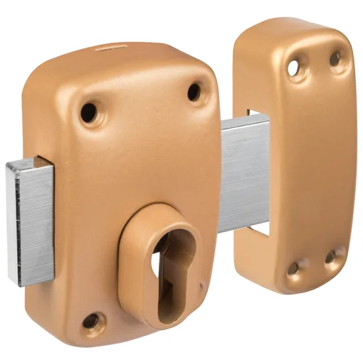 Euro profile cylinder latch (cylinder not included)
