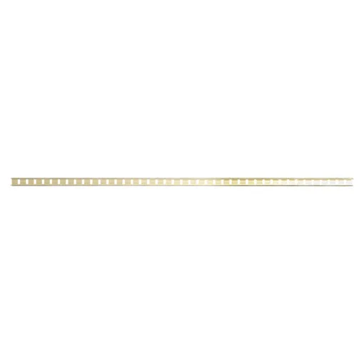 LOK80 matte finish recessed aluminium rack