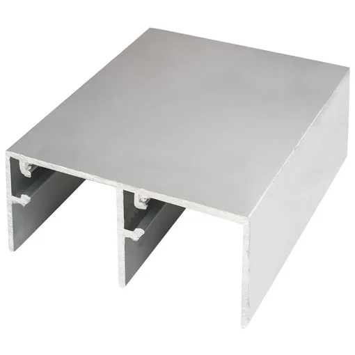 ALUMINIUM-Führungsschiene 2000X80X40 LOK88 hoch für Rollensatz LOK87