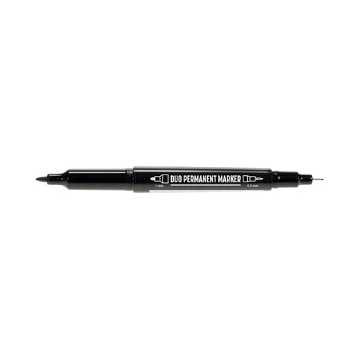 LYRA black permanent marker with 2 tips