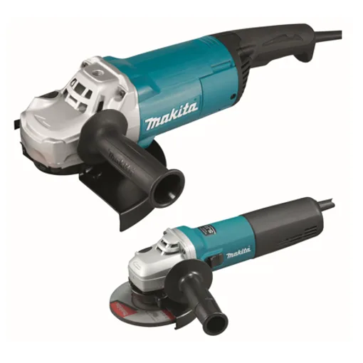 125 mm 1400 W angle grinder 9565CR + 230 mm 2200 W angle grinder GA9060