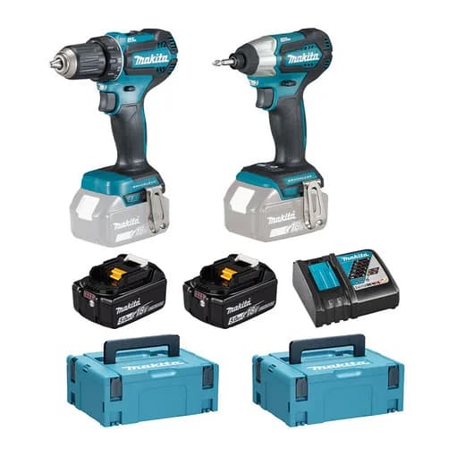18V 5Ah 2-piece Power Tool Kit (DDF485 + DTD155)